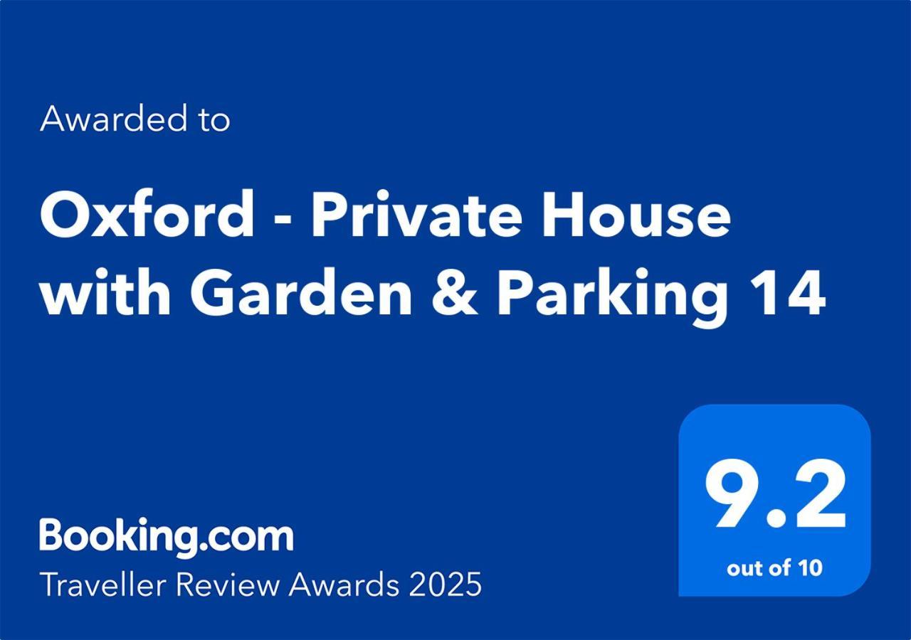 Apartment Oxford - Private House With Garden & Parking 14